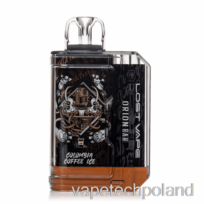 Vape Polska Lost Vape Orion Bar 7500 Jednorazowy Lód Kawowy Z Kolumbii